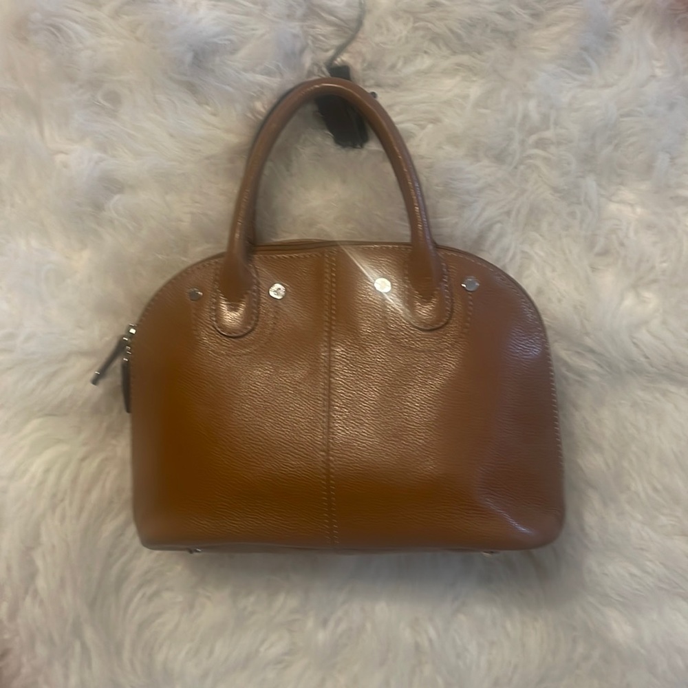 Tignanello Brown Leather Handbag